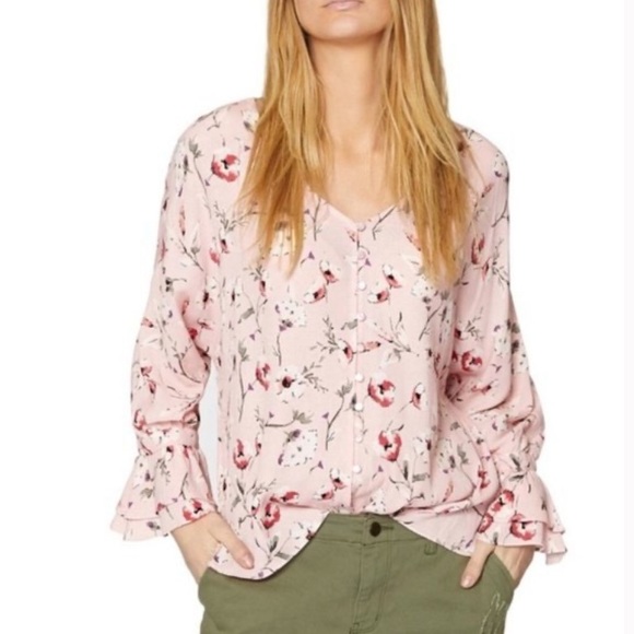Sanctuary Tops - Sanctuary floral blouse